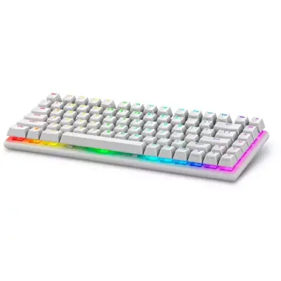 Alienware Pro Wireless Gaming keyboard USB + RF Wireless + Bluetooth White