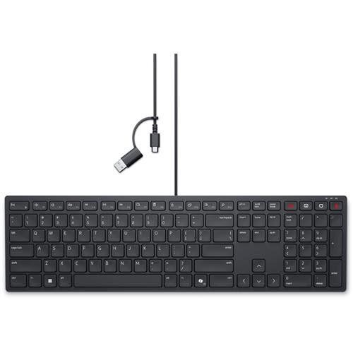 DELL Pro Silent Wired Collaboration Keyboard KB525C - Keyboard - USB. - Image 1