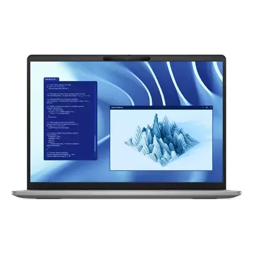 DELL Latitude 7455 Copilot+ PC Snapdragon X1P-64-100 Laptop 35.6 cm (14") Touchscreen Quad HD+ 16 GB LPDDR5x-SDRAM 512 GB SSD Wi-Fi 7 (802.11be) Windows 11 Pro UK English Grey - Image 1