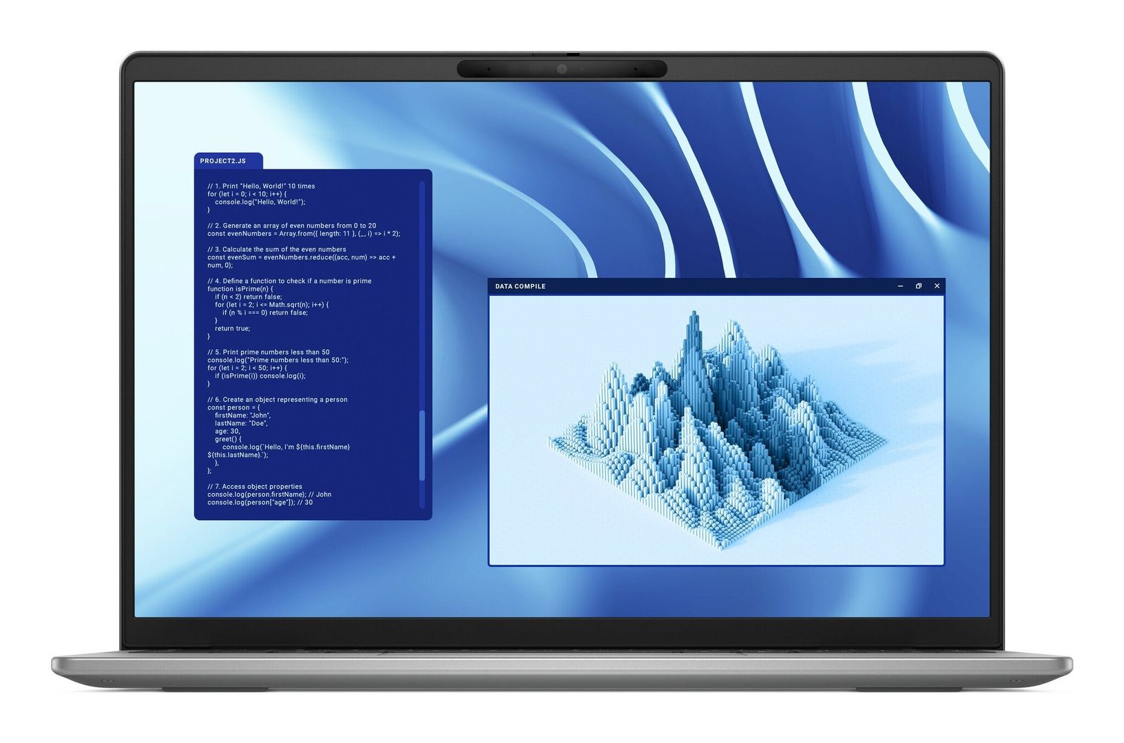 DELL Latitude 7455 Copilot+ PC Snapdragon X1E-80-100 Laptop 35.6 cm (14") Touchscreen Quad HD+ 32 GB LPDDR5x-SDRAM 512 GB SSD Wi-Fi 7 (802.11be) Windows 11 Pro UK English Grey - Image 1