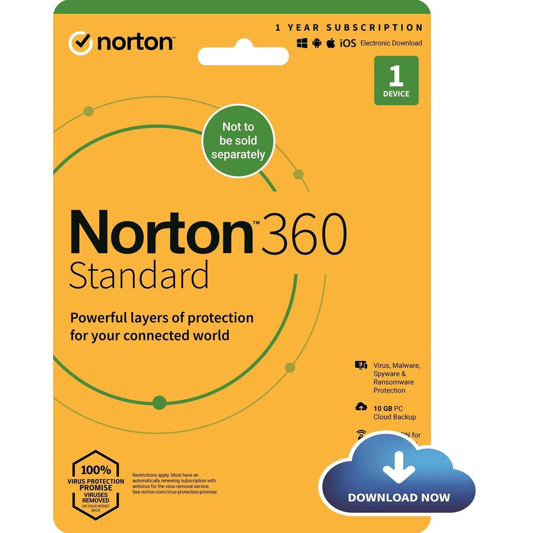 NORTON 360 STANDARD 10X 1 DEVICE - Image 1