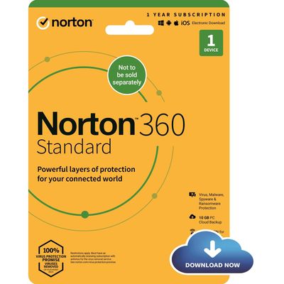 NORTON 360 STANDARD 10X 1 DEVICE
