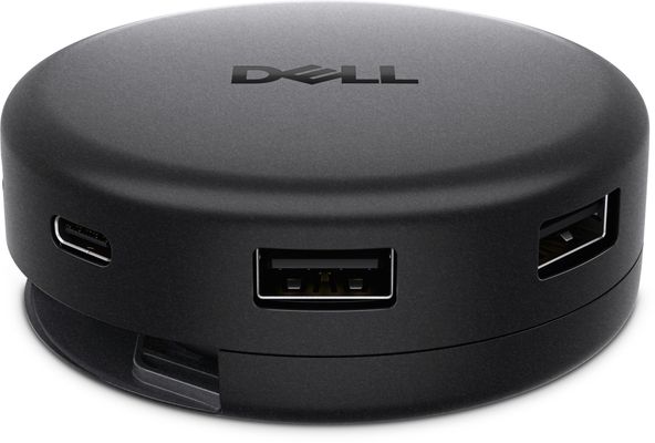DELL DA326 Wired USB 3.2 Gen 1 (3.1 Gen 1) Type-C Black