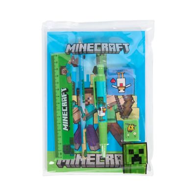 Minecraft A5 Bumper Stationery Set