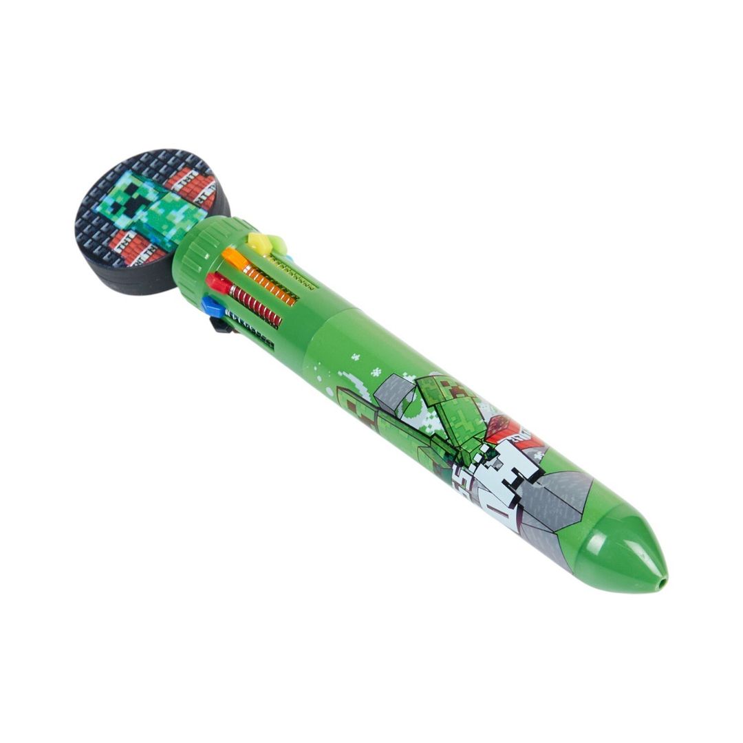 Minecraft Multicolour Pen - Green - Image 1