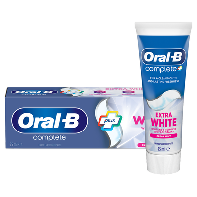 Oral-B Complete Extra White Toothpaste 75ml