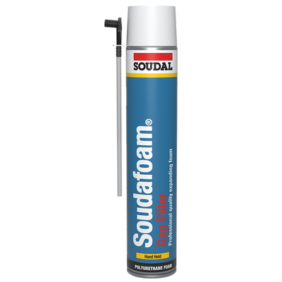 Soudal Gap Filler Expanding Foam Hand Held Multi-Purpose Sealant 750ml