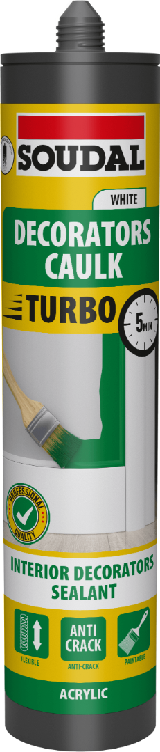 Soudal Turbo Decorators Caulk - Image 1