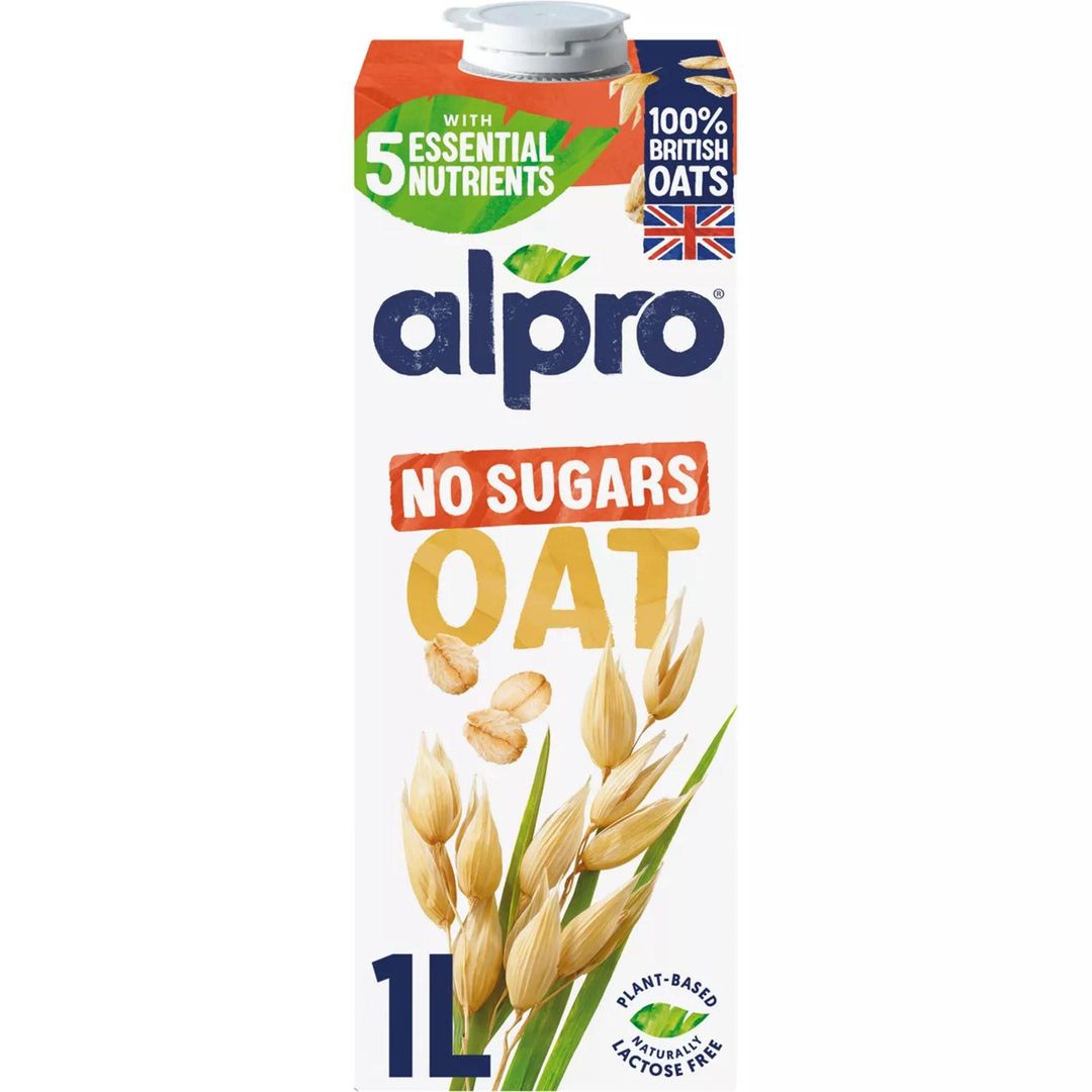 Alpro Oat No Sugar Long Life Dairy Free Drink 1L - Image 1
