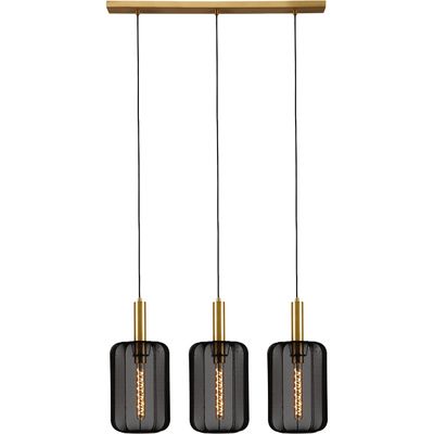 Lucide Corina pendant light, black, 3-bulb, E27 - Thumbnail 2