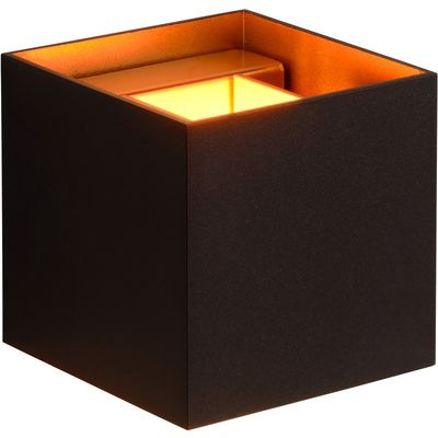 Lucide XIO wall light, black, 10 x 10 cm, metal, up/down G9 LED - Thumbnail 2