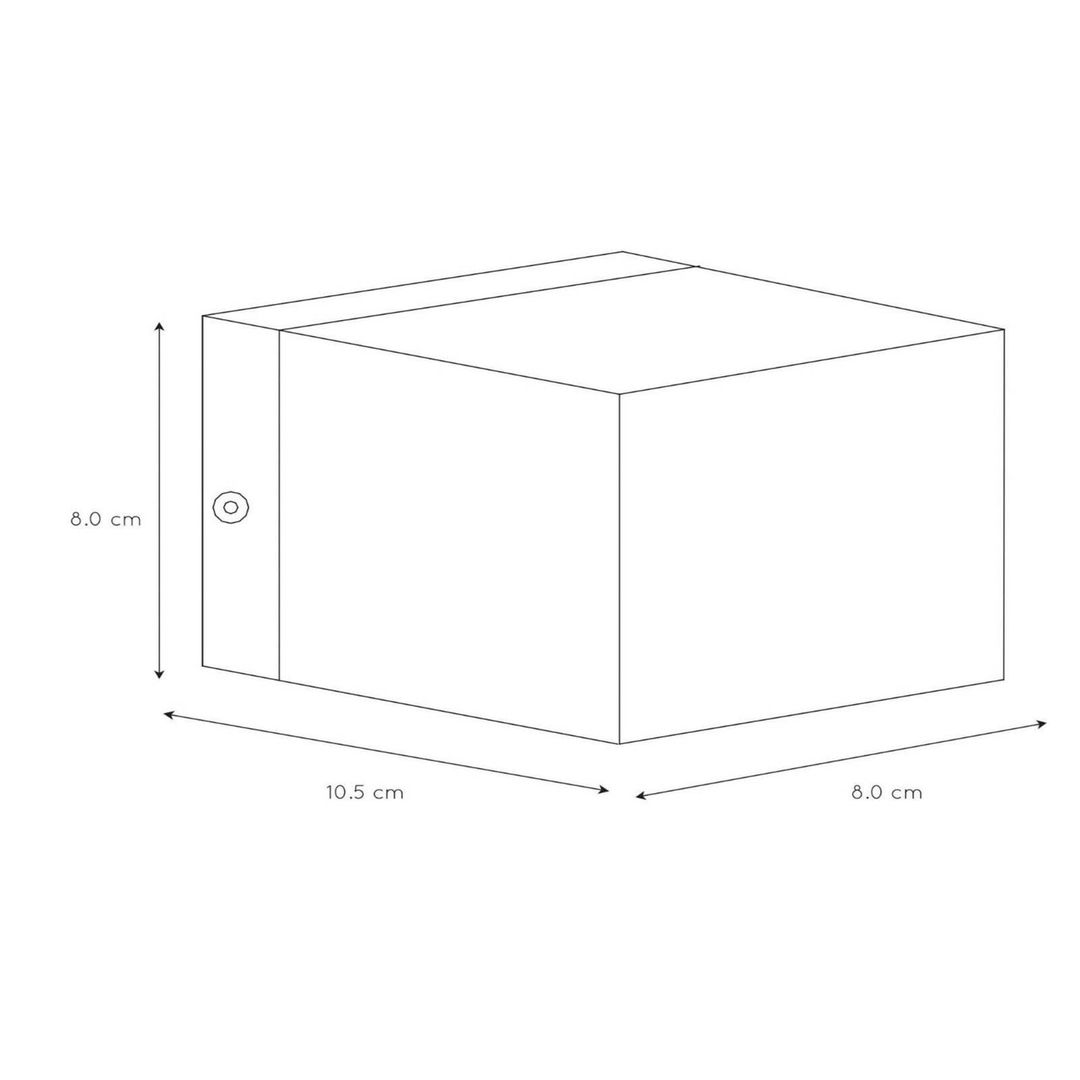 Lucide Wall light Devi black - Image 1