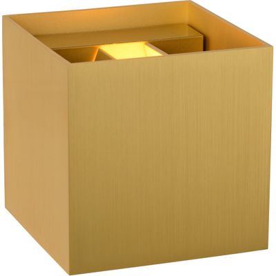 Lucide XIO wall lamp, gold-coloured, 10 x 10 cm, metal, up/down, G9 LED - Thumbnail 2