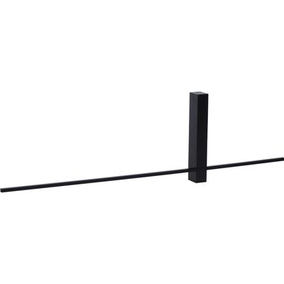Lucide LED wall light Segin, height 60 cm, 6W, black, aluminium - Thumbnail 2