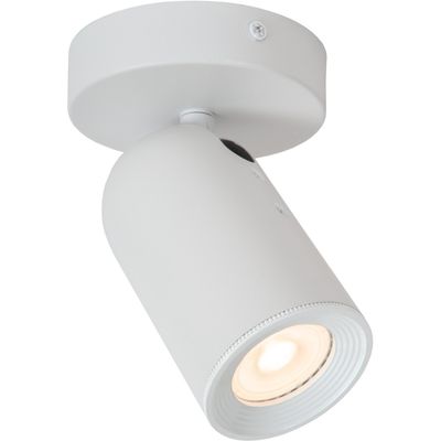 Lucide Punch wall spotlight, 1-bulb, white - Thumbnail 2