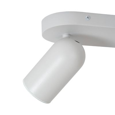 Lucide Punch downlight, 2-bulb, white