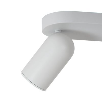 Lucide Punch downlight, 4-bulb, linear, white