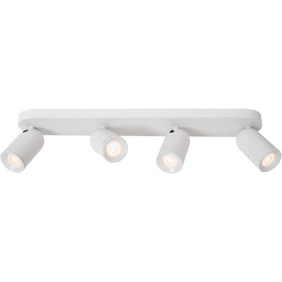 Lucide Punch downlight, 4-bulb, linear, white - Thumbnail 2