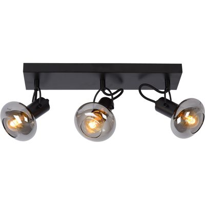 Lucide Madee downlight, black/smoke, 3-bulb - Thumbnail 2