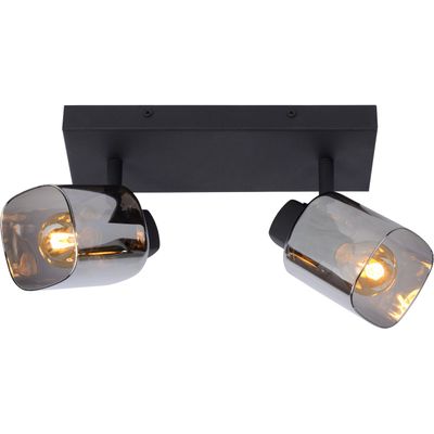 Lucide Alion downlight, glass lampshades, 2-bulb - Thumbnail 2
