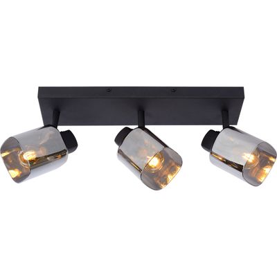 Lucide Alion downlight, smoky grey, 3-bulb - Thumbnail 2