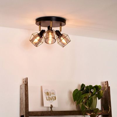 Lucide Nila downlight, 3-bulb