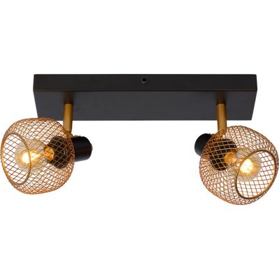 Lucide Maren downlight, 2-bulb, matt gold - Thumbnail 2