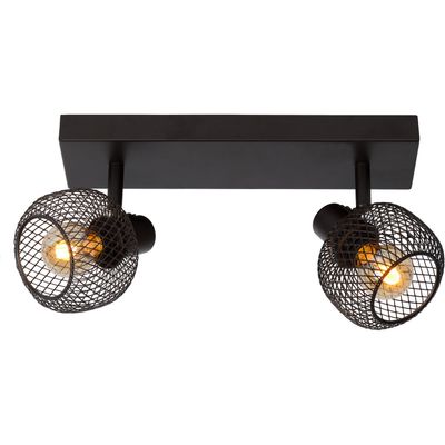 Lucide Maren downlight, 2-bulb, black - Thumbnail 2