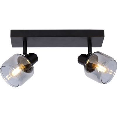 Lucide Bjorn downlight 2-bulb black/smoky grey - Thumbnail 2