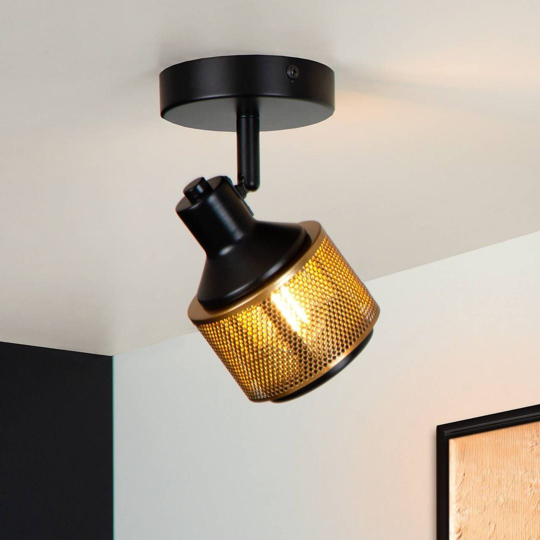 Lucide Rafa downlight latticed lampshade, 1-bulb - Image 1