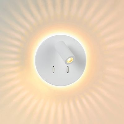Lucide LED wall light Bentjer 2 light sources white