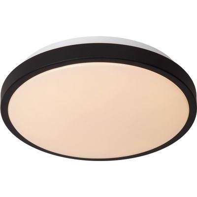 Lucide Dasher LED ceiling light, black, Ø 29.3 cm, 2700 K, IP44 - Thumbnail 2
