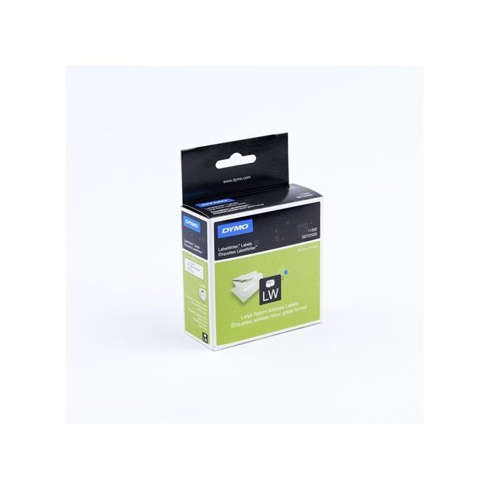 Dymo 11352/S0722520 DirectLabel-etikettes. 500 pages 54mm x 25mm for D - Image 1