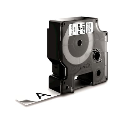 DYMO D1 Durable - Black on White - 19mm