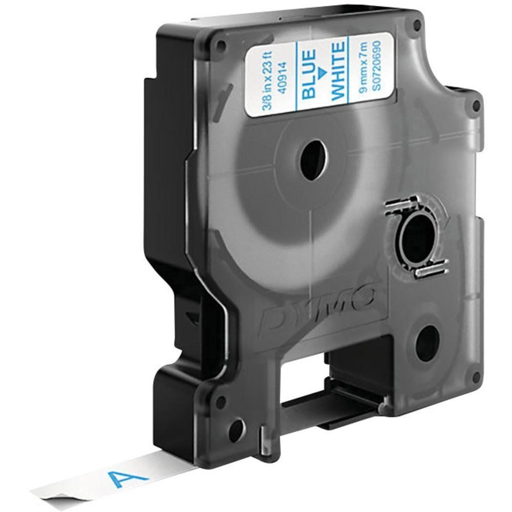 DYMO D1 Standard - Blue on White - 9mm - Image 1