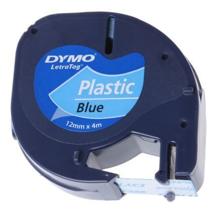 Dymo 91205/S0721650 DirectLabel-etikettes Polyester blue 12mm x 4m for - Image 1
