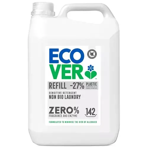 Ecover Laundry Liquid Zero Non Bio 5L - 4005368 - Image 1