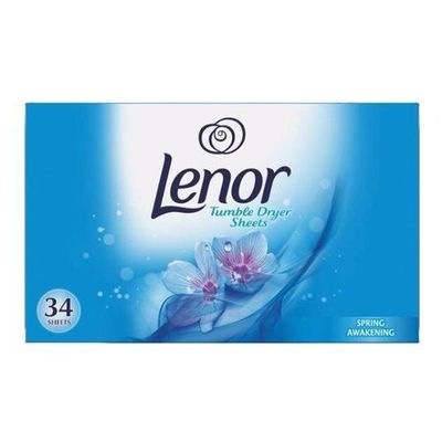 Lenor Tumble Dryer Sheets Spring Awakening (34 sheets) - Thumbnail 2