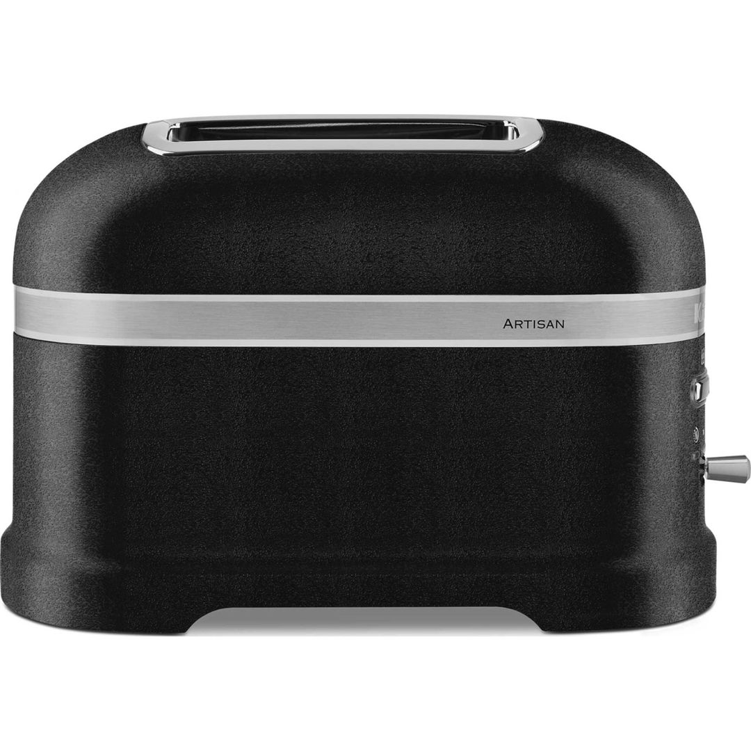 KITCHENAID Artisan 5KMT2204BBK 2-Slice Toaster - Cast Iron Black, Black - Image 1