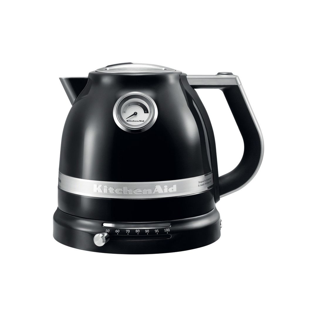 KITCHENAID Artisan Variable Temperature 5KEK1522BOB Jug Kettle - Onyx Black, Black - Image 1