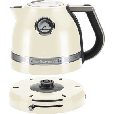 KITCHENAID Artisan Variable Temperature 5KEK1522BAC Jug Kettle - Almond Cream, Cream