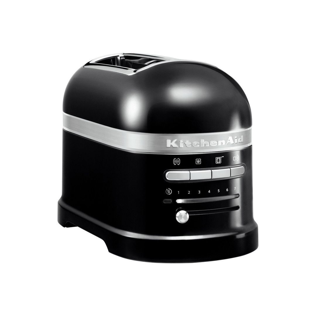 KITCHENAID Artisan 5KMT2204BOB 2-Slice Toaster - Onyx Black, Black - Image 1