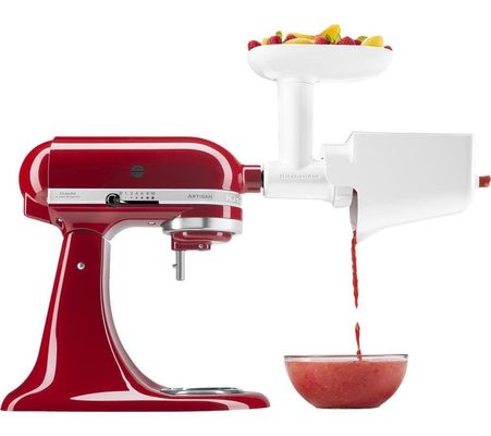 KITCHENAID 5KSMFVSFGA Food Grinder & Strainer Set, White - Thumbnail 2