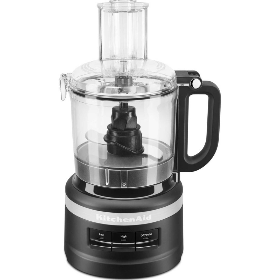 KITCHENAID 5KFP0719BBM Food Processor - Matte Black, Black - Image 1