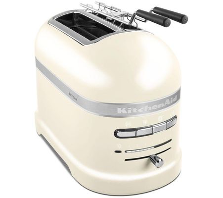 KITCHENAID Artisan 5KMT2204BAC 2-Slice Toaster - Almond Cream, Cream