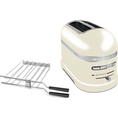 KITCHENAID Artisan 5KMT2204BAC 2-Slice Toaster - Almond Cream, Cream - Thumbnail 2