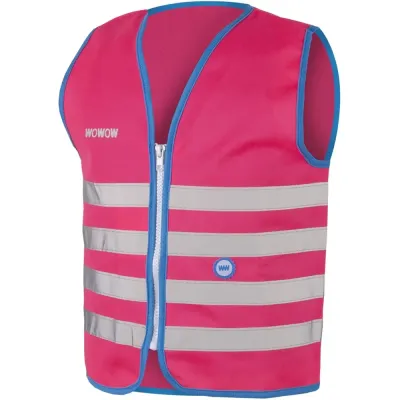 Wowow Fun Kids Safety Hi-Viz Vest Refective/ Fluorescent Pink