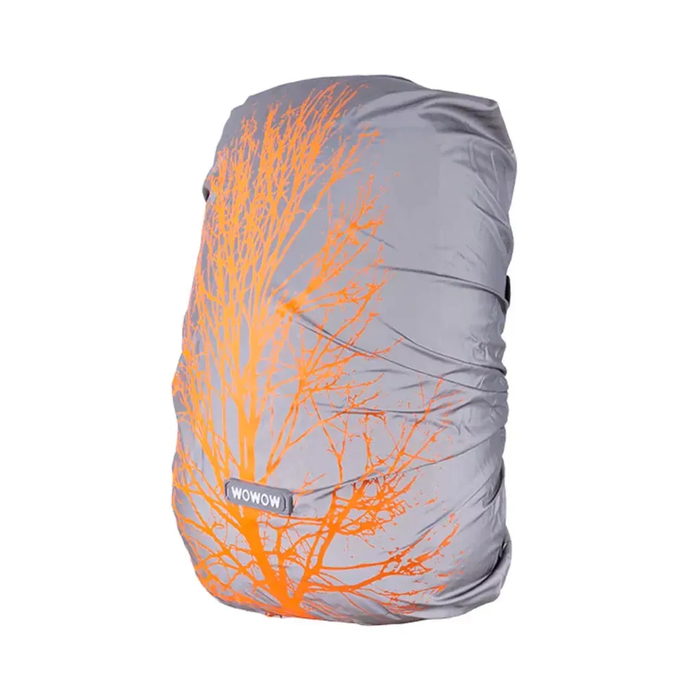 Wowow Waterproof Bag Cover Quebec One Size Reflective/Orange - Image 1
