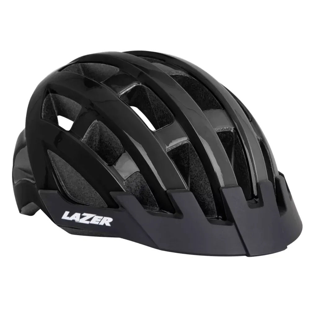 Lazer Compact Helmet Black - Image 1