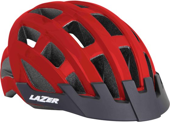 Lazer Compact MTB Helmet RED Uni Size - Thumbnail 2